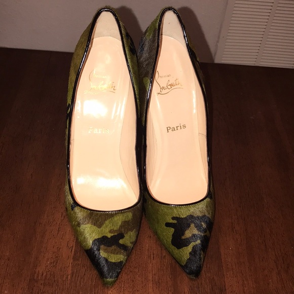 christian louboutin pigalle camouflage pumps christian louboutin pigalle camouflage pumps